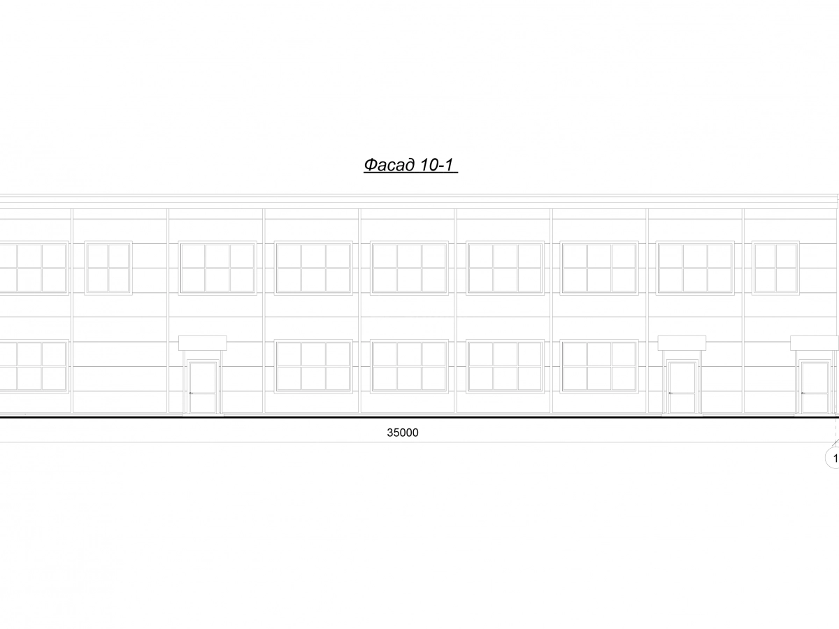 Планировка Здание АБК из сэндвич-панелей -  фото 5