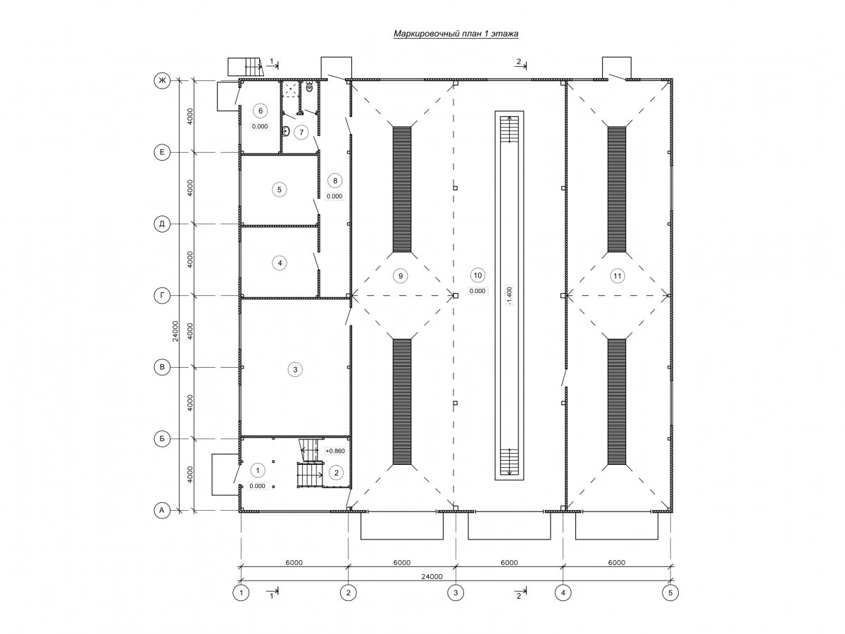 3D визуализация СТО с АБК из сэндвич-панелей - фото 15