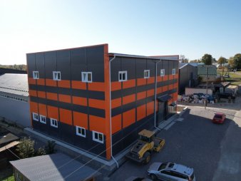 Склад из сэндвич-панелей